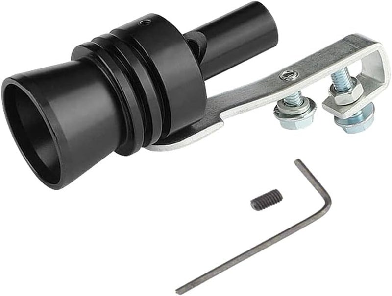 deemars Car Turbo Whistle, Aluminum Alloy Universal Turbo Whistle, XL Size Aluminum Alloy Universal Turbo Sound Exhaust Muffler Pipe Whistle Car Roar Maker (XL1) - Image 1
